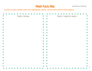 Building Fluency_ Math