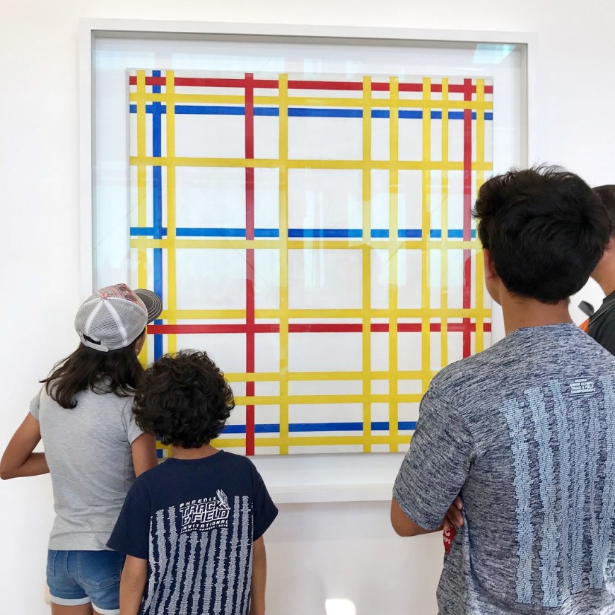 Piet Mondrian at the Centre Pompidou